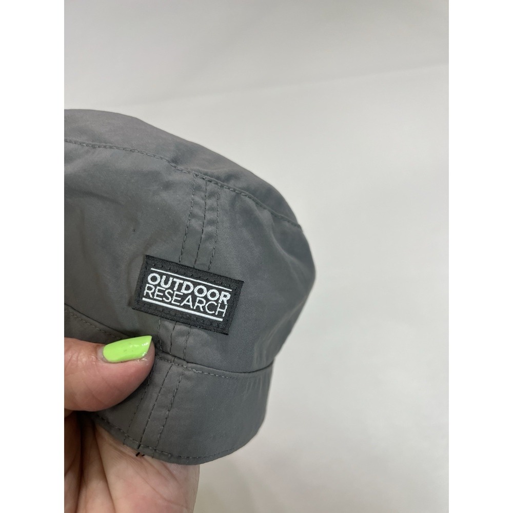 Outdoor Research Radar Pocket Cap Mens Medium Gray UPF 50+ Packable Hat Folding - Picture 2 of 4